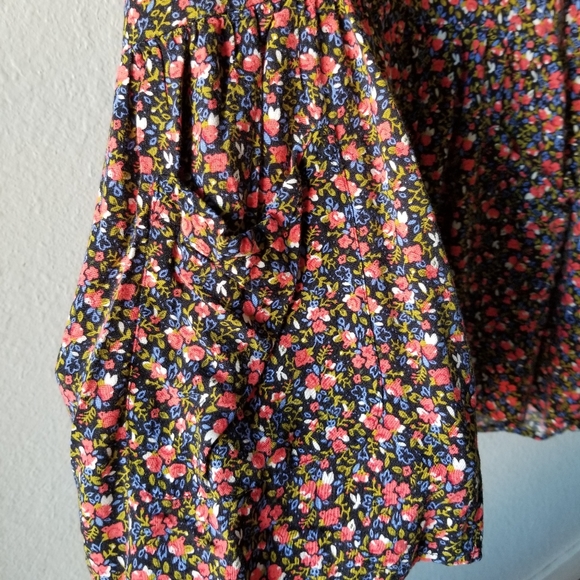 floral flowy drop waist dress - Picture 4 of 6